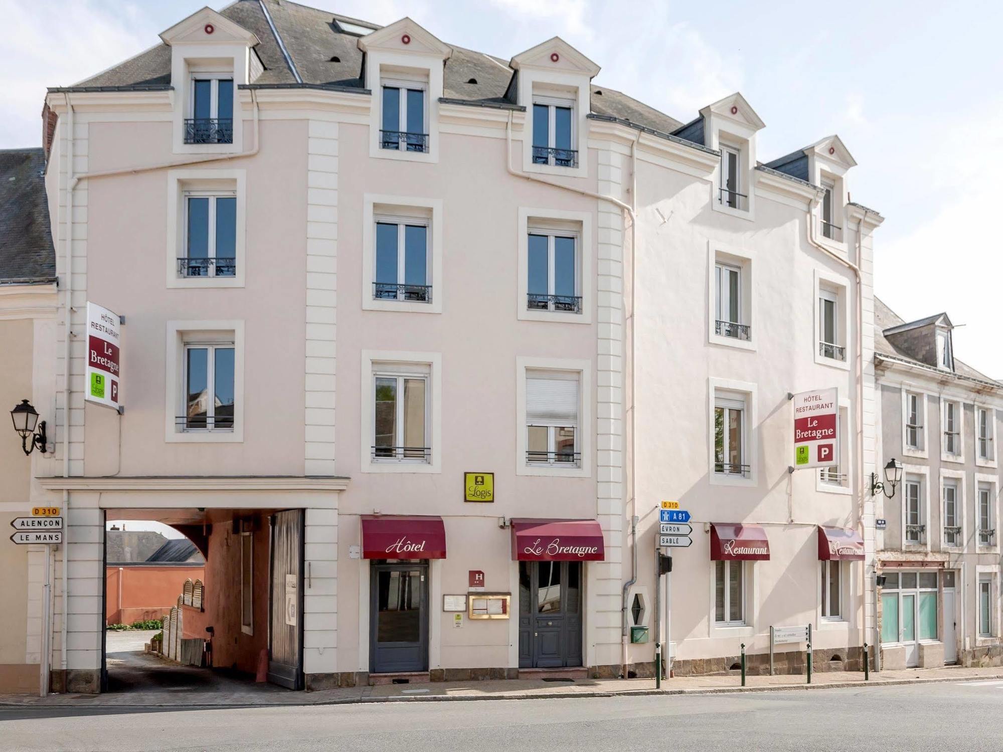 Logis Le Bretagne Hotel Sillé-le-Guillaume Buitenkant foto